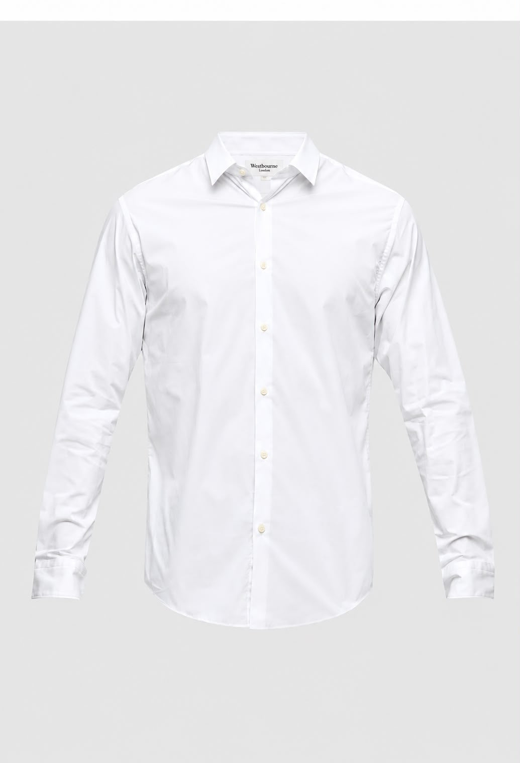 Men’s Premium White Full Sleeve Poplin Plus Cotton Shirt